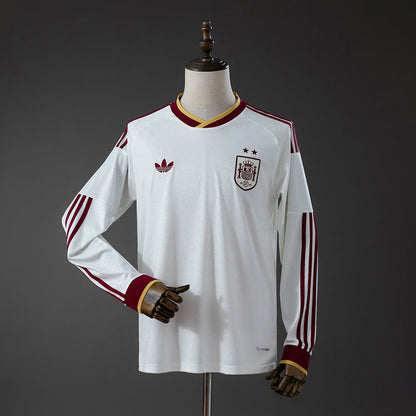 Camiseta España 2026 Manga Larga Visitante