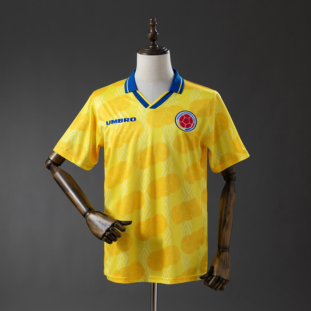 Camiseta Colombia 1994 Retro Local
