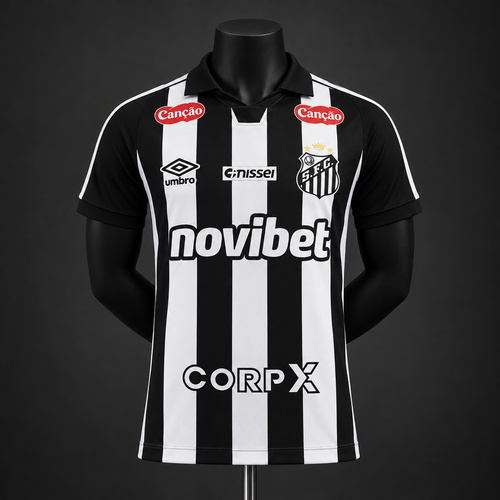Camiseta Santos 26/27 Visitante con patrocinadores