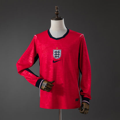 Camiseta Inglaterra 2026 Visitante Manga Larga