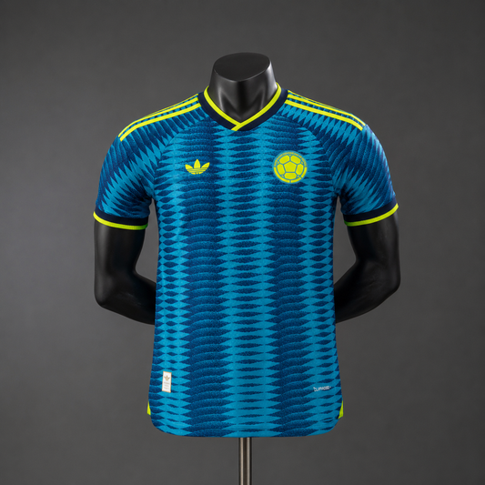 Camiseta Colombia 2026 Versión Jugador Visitante