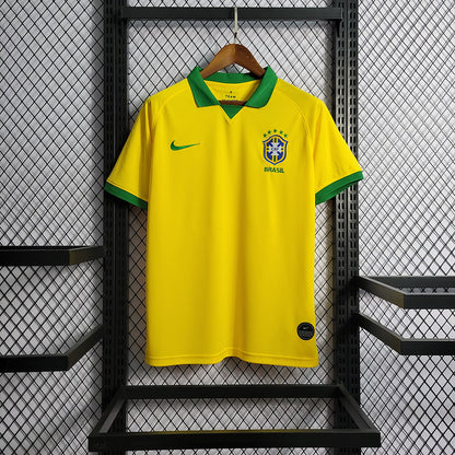 Camiseta Brasil 2020 Local Retro - Vista frontal