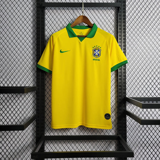 Camiseta Brasil 2020 Local Retro - Vista frontal