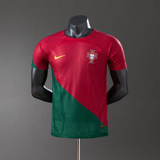 Camiseta 2022 Versión Jugador Portugal Mundial Local