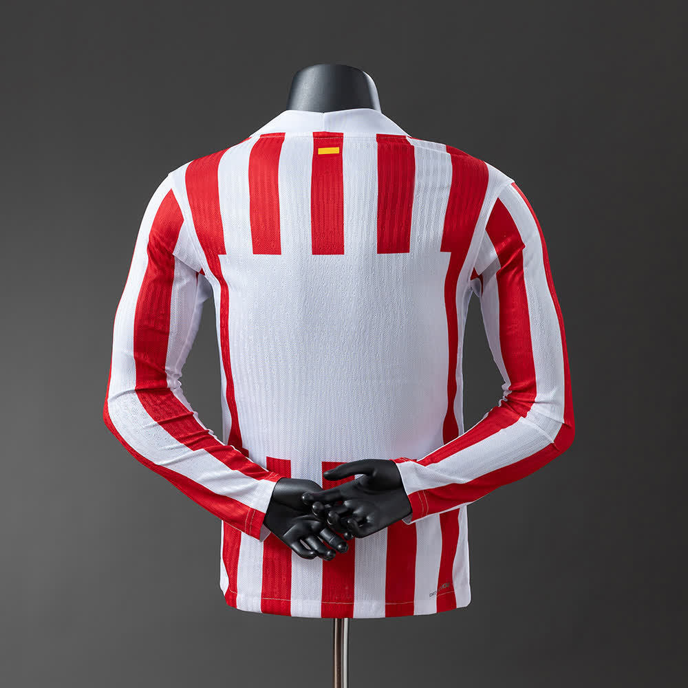 Camiseta 2526 Versión Jugador Manga Larga Atletico Madrid Local