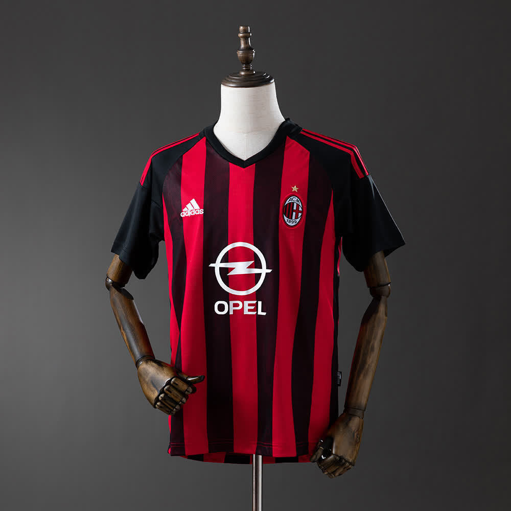 Camiseta AC Milan 0203 Retro Local