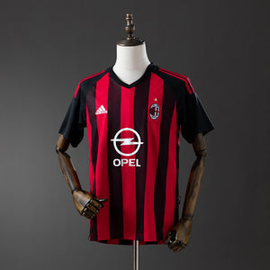 Camiseta AC Milan 0203 Retro Local