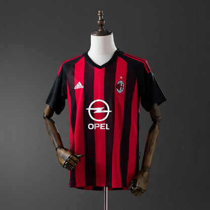 Camiseta AC Milan 0203 Retro Local