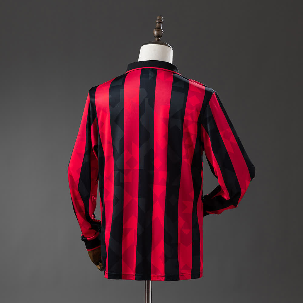 Camiseta AC Milan 9394 Local Manga Larga