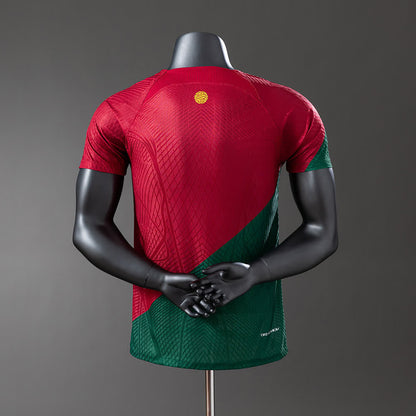 Camiseta 2022 Versión Jugador Portugal Mundial Local