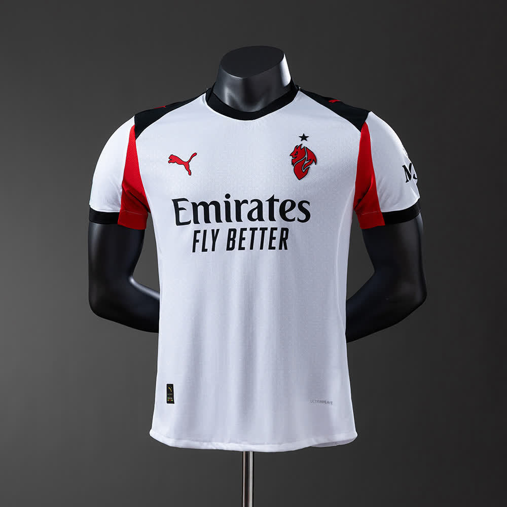 Camiseta AC Milan 2526 Versión Jugador Visitante