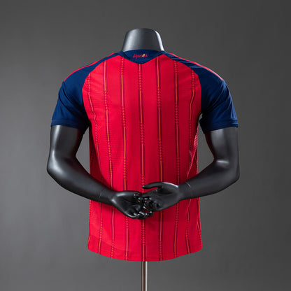 Camiseta España 2026 Versión Jugador - Vista posterior