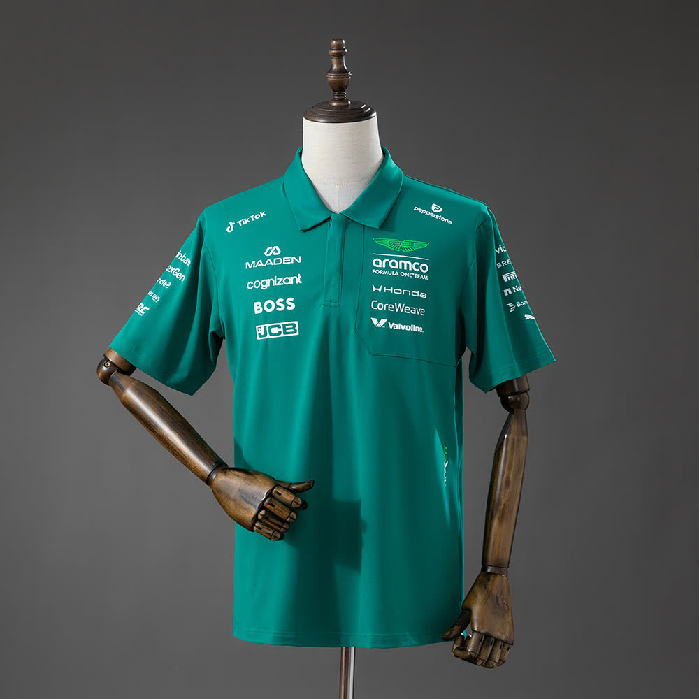 Polo Aston Martin Aramco 2026 F1 - Vista frontal
