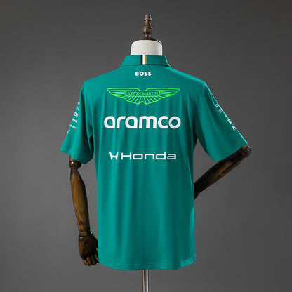 Polo Aston Martin Aramco 2026 F1 - Vista posterior