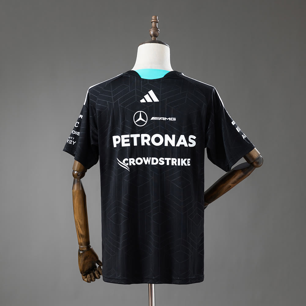 Camiseta Mercedes-AMG Petronas 2026 F1 Negro - Vista posterior