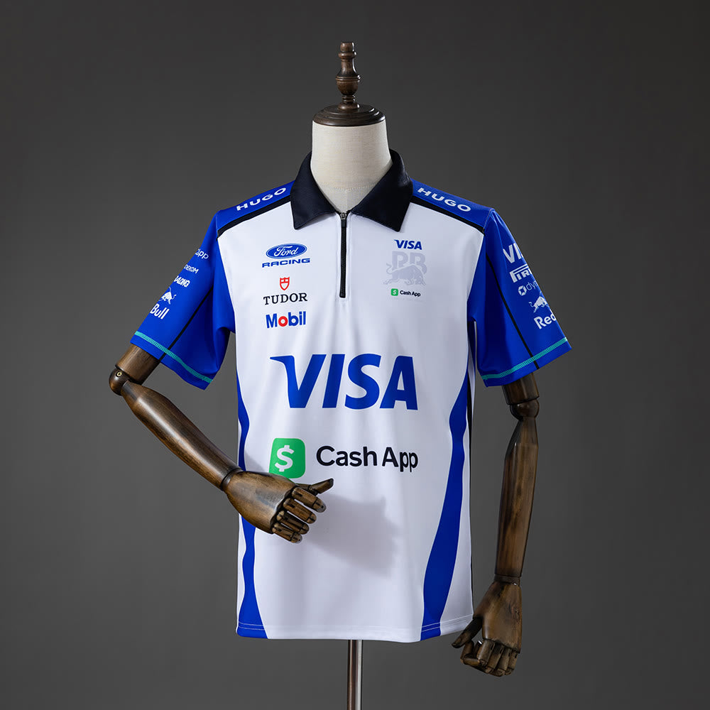 Polo Visa Cash App RB 2026 F1 - Vista frontal