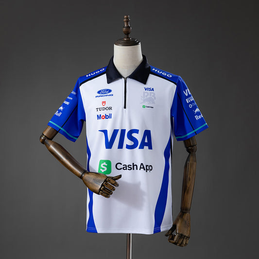 Polo Visa Cash App RB 2026 F1 - Vista frontal