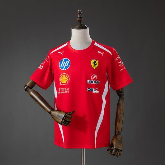 Camiseta Scuderia Ferrari 2026 F1 Reedición - Vista frontal