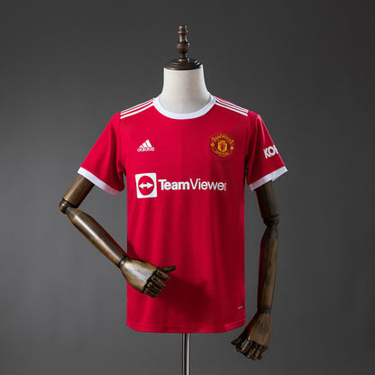 Camiseta Manchester United 21/22 Local Retro - Vista frontal