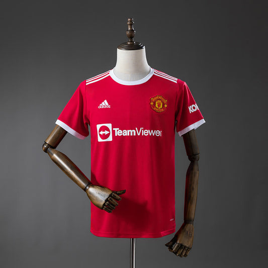 Camiseta Manchester United 21/22 Local Retro - Vista frontal