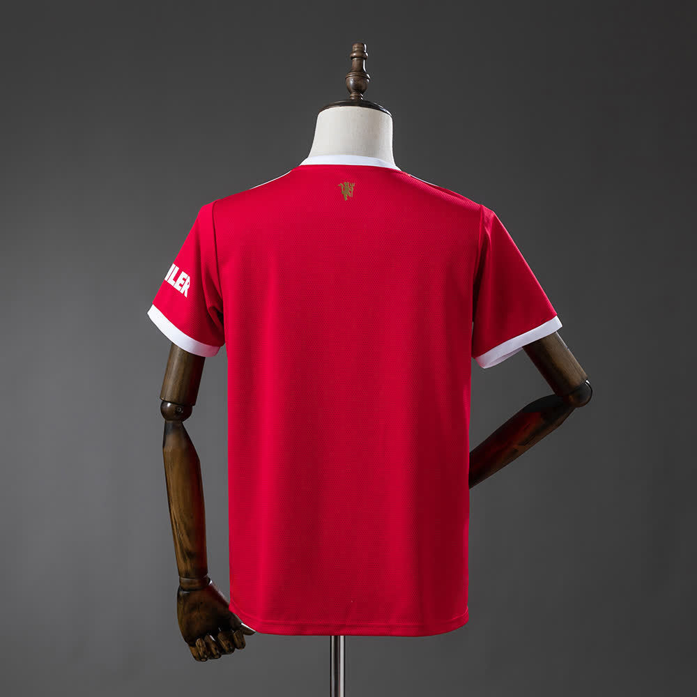 Camiseta Manchester United 21/22 Local Retro - Vista posterior