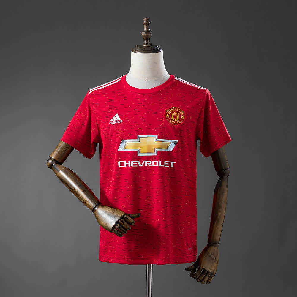 Camiseta Manchester United 20/21 Local Retro - Vista frontal