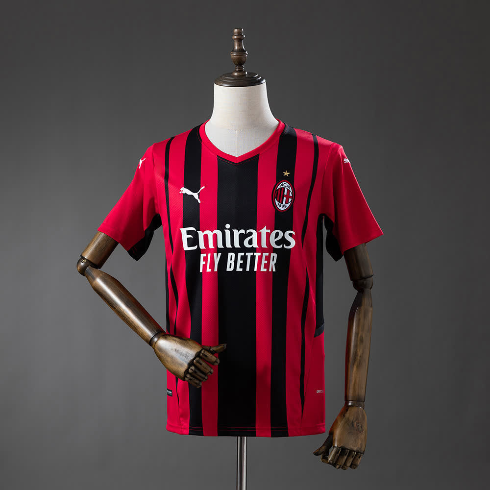 Camiseta AC Milan 21/22 Local Retro - Vista frontal