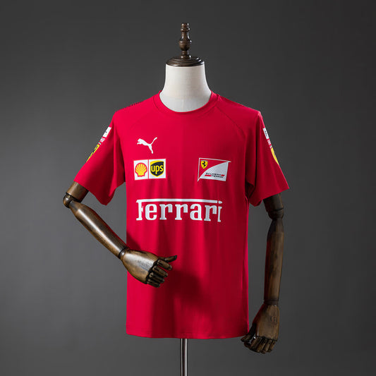 Camiseta Scuderia Ferrari 2025 F1 Rojo - Vista frontal