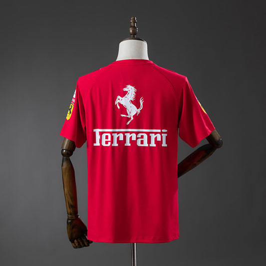 Camiseta Scuderia Ferrari 2025 F1 Rojo - Vista posterior