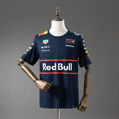 Camiseta Oracle Red Bull Racing 2025 F1 Azul Marino - Vista frontal