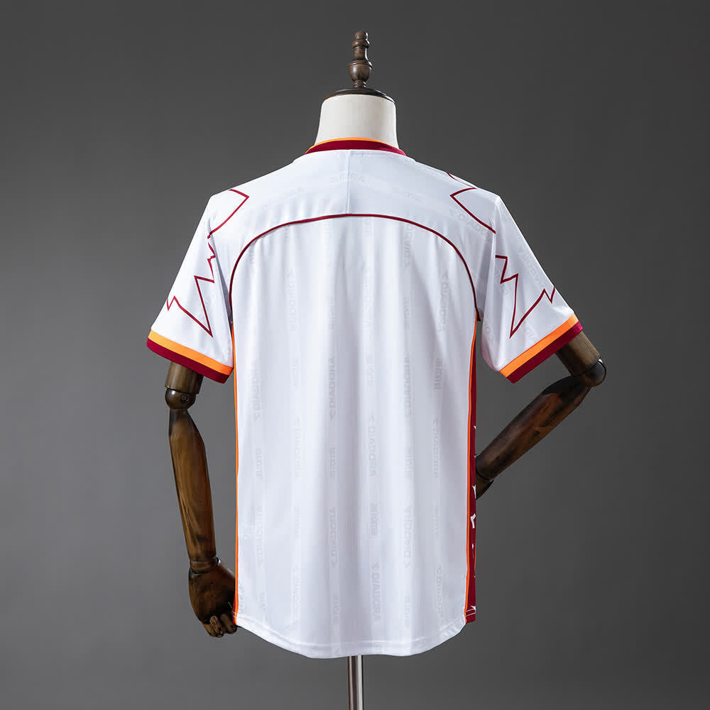 Camiseta AS Roma 99/00 Visitante Retro - Vista posterior
