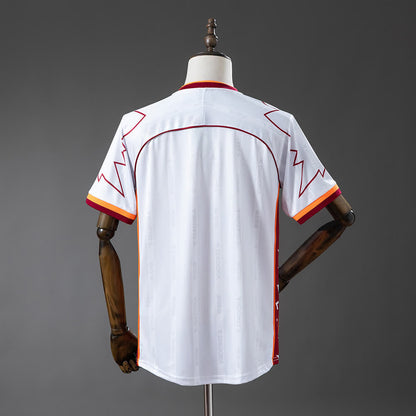 Camiseta AS Roma 99/00 Visitante Retro - Vista posterior