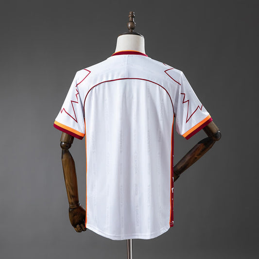 Camiseta AS Roma 99/00 Visitante Retro - Vista posterior