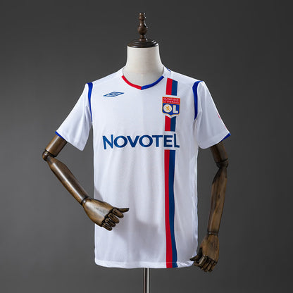 Camiseta Olympique Lyonnais 08/09 Local Retro - Vista frontal