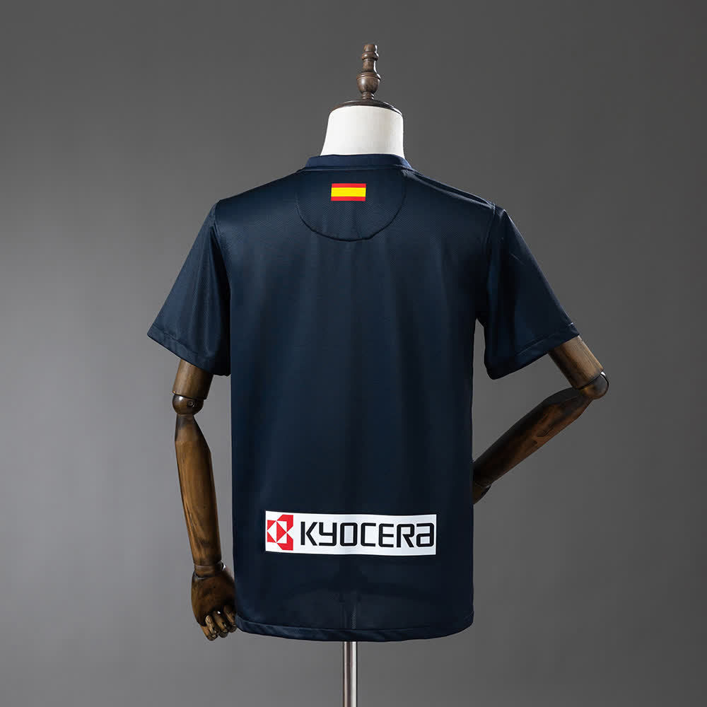 Camiseta Atlético de Madrid 11/12 Visitante Retro - Vista posterior
