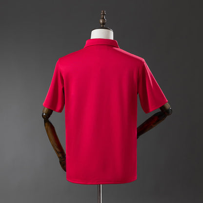 Polo Scuderia Ferrari 2025 F1 Rojo - Vista posterior