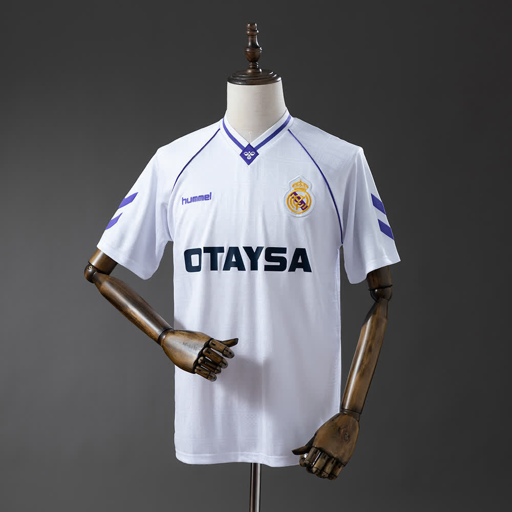Camiseta Real Madrid 90/91 Local Retro - Vista frontal