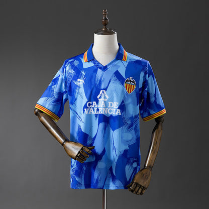 Camiseta Valencia CF 90/91 Visitante Retro - Vista frontal