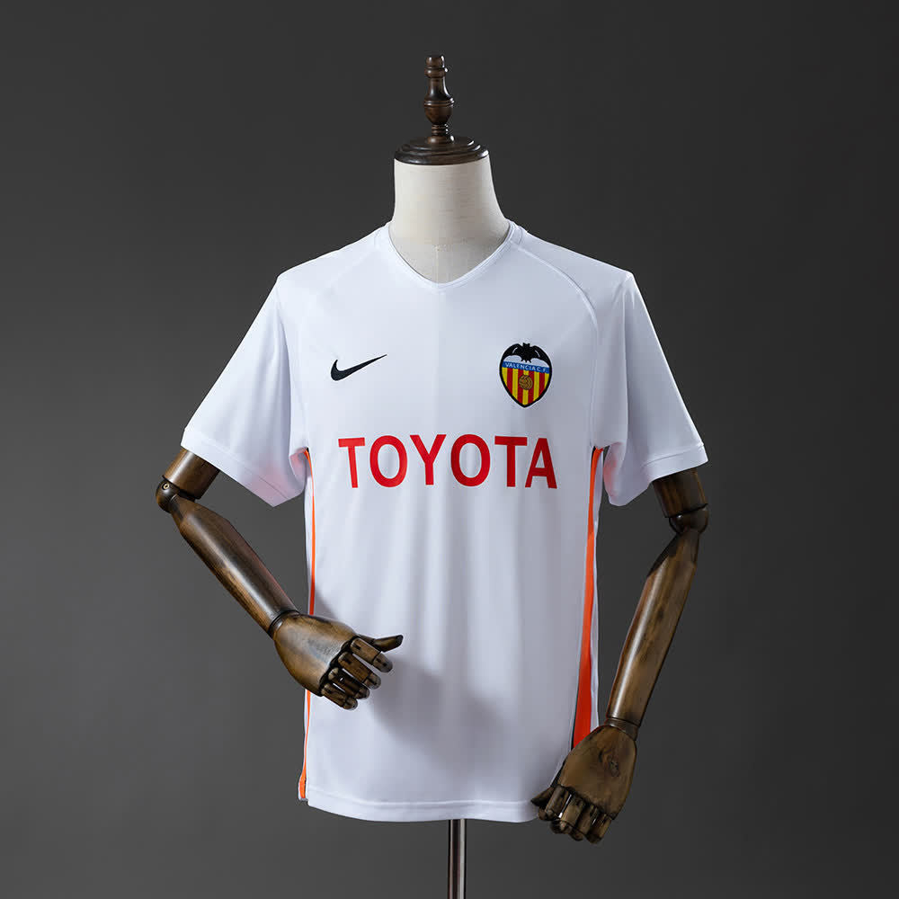 Camiseta Valencia CF 2006 Local Retro - Vista frontal