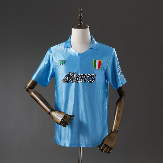 Camiseta Napoli 90/91 Local Retro - Vista frontal