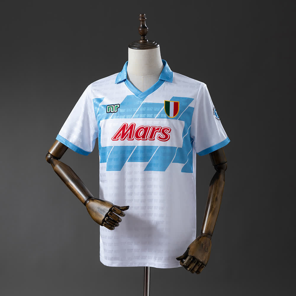 Camiseta Napoli 90/91 Visitante Retro - Vista frontal