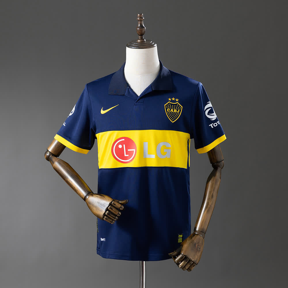 Camiseta Boca Juniors 09/10 Local Retro - Vista frontal