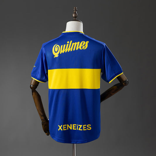 Camiseta Boca Juniors 00/01 Local Retro - Vista posterior