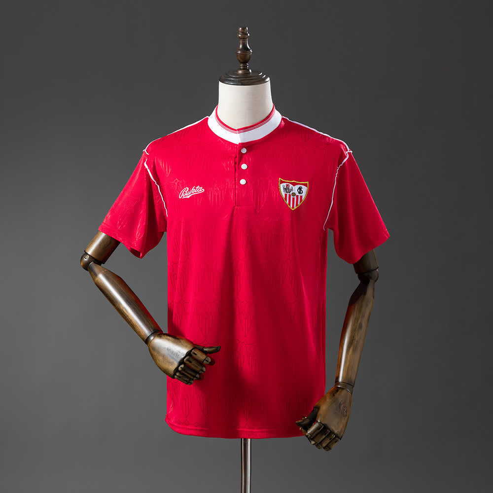 Camiseta Sevilla FC 91/92 Local Retro - Vista frontal