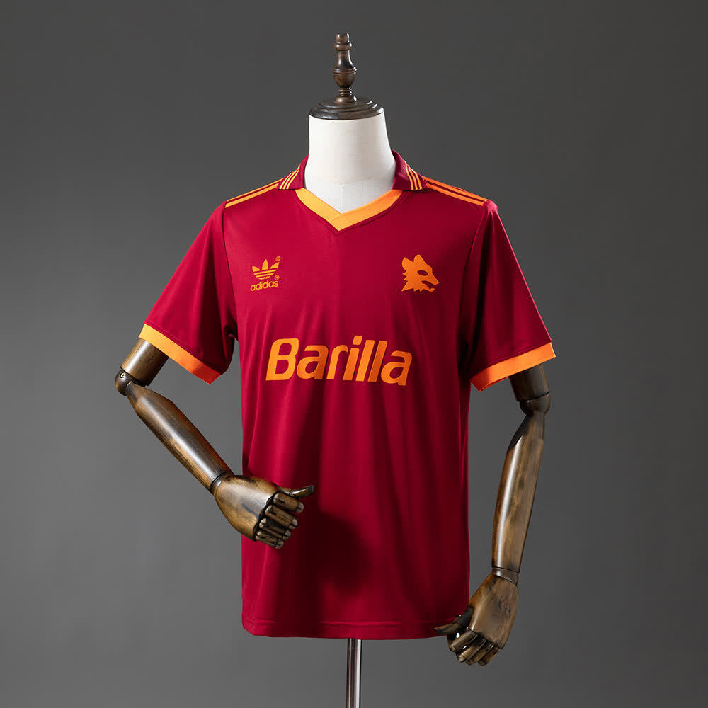 Camiseta AS Roma 92/94 Local Retro - Vista frontal