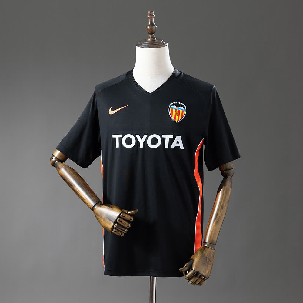 Camiseta Valencia CF 2006 Visitante Retro - Vista frontal