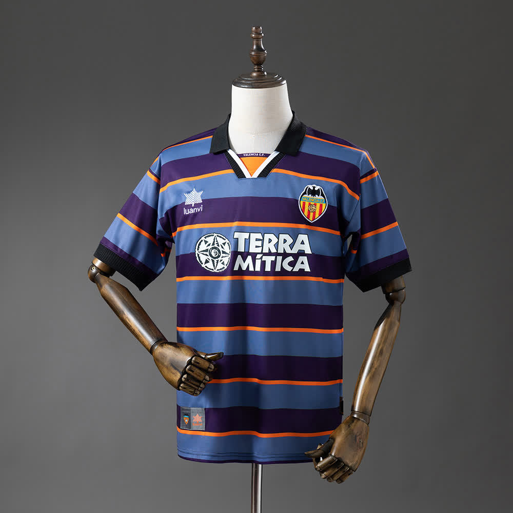 Camiseta Valencia CF 99/00 Tercera Retro - Vista frontal