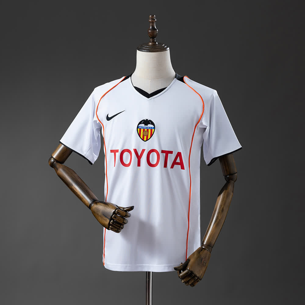 Camiseta Valencia CF 04/05 Local Retro - Vista frontal