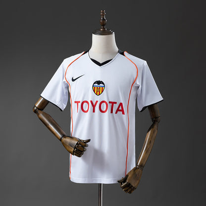 Camiseta Valencia CF 04/05 Local Retro - Vista frontal