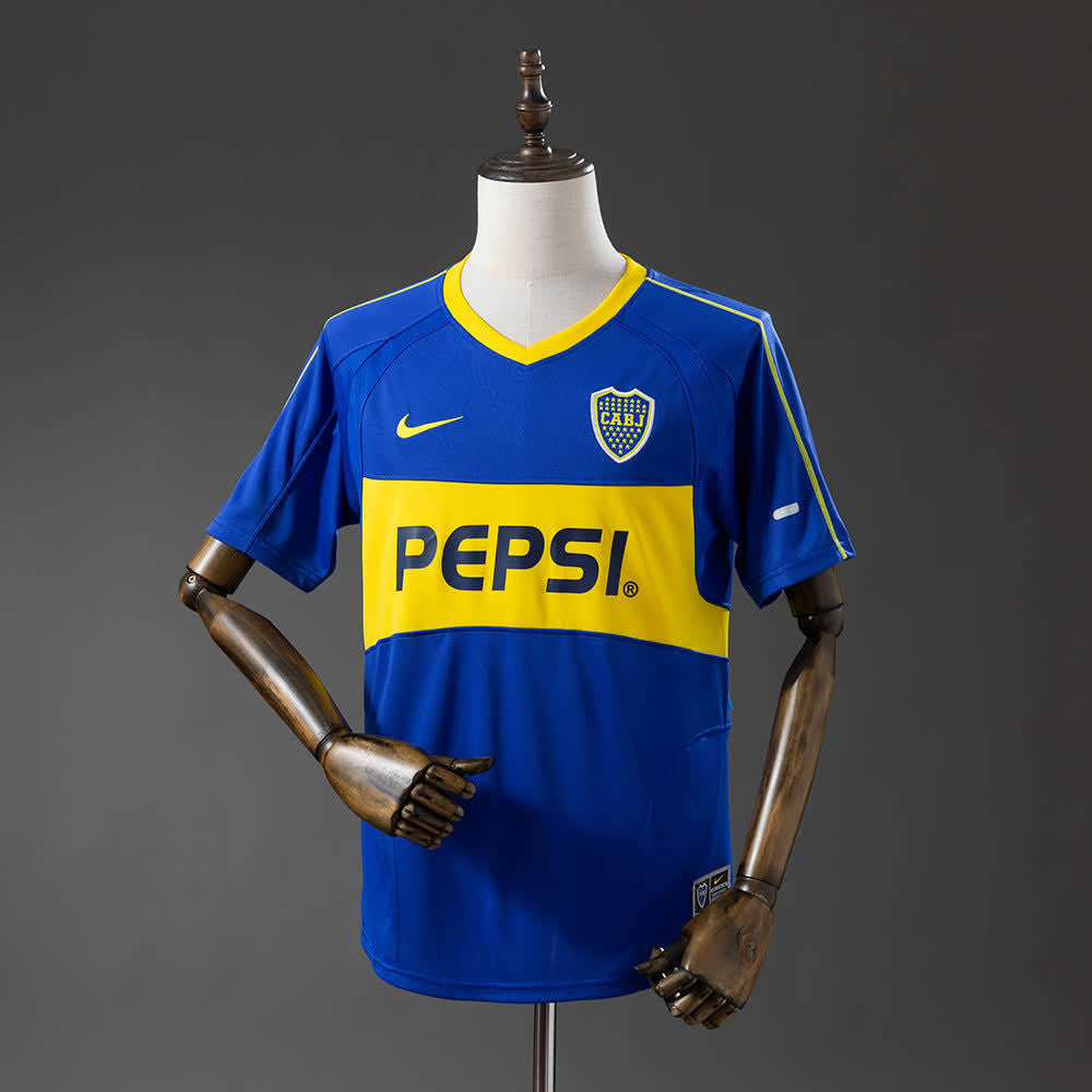 Camiseta Boca Juniors 03/04 Local Retro - Vista frontal